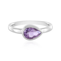 Anello in argento con Ametista Zambiana