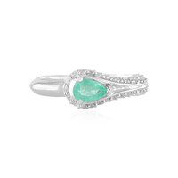 Anello in argento con Smeraldo Colombiano
