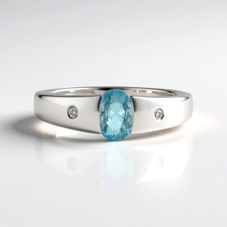 Anello in argento con Zircone Ratanakiri