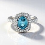 Bague en or et Zircon de Ratanakiri (SUHANA)