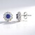 Orecchini in argento con Tanzanite (Ornaments by de Melo)