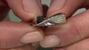 Zilveren ring met zirkonen (de Melo Essence)