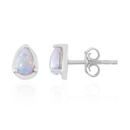 Australischer Opal-Silberohrringe