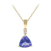 Collier en or et Tanzanite AAA (CIRARI)