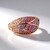Anello in argento con Zaffiro Rosa (KM by Juwelo)