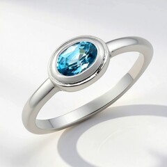 Anello in argento con Zircone Ratanakiri