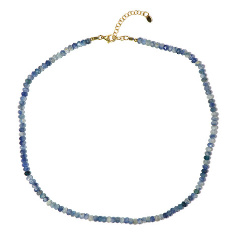 Collar en plata con Cianita