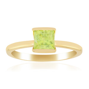 Bague en argent et Sphène