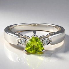 Anello in argento con Tormalina Cuprian