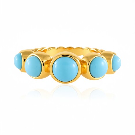 Sleeping Beauty Turquoise Silver Ring (de Melo Essence)