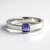 Bague en argent et Tanzanite (Adela Silber)