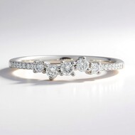18K SI1 (H) Diamond Gold Ring (CIRARI)