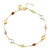Bracciale in argento con Topazio Blu Cielo