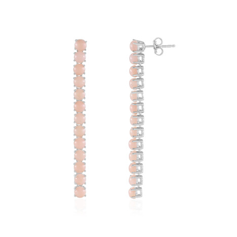 Orecchini in argento con Opale Rosa (de Melo Essence)