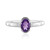 Sambia-Amethyst-Silberring