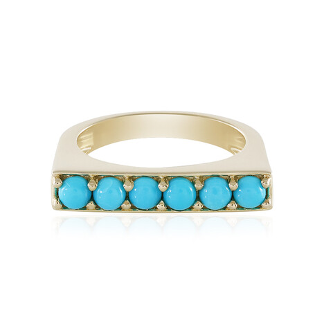 Anillo en plata con Turquesa bella durmiente