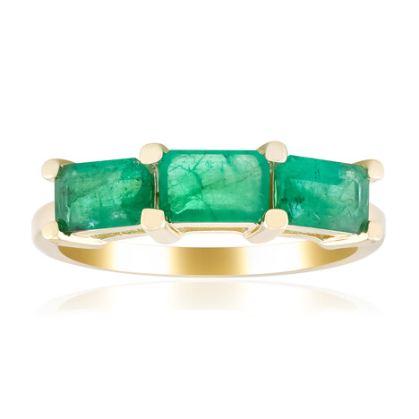 Sambia-Smaragd-Goldring