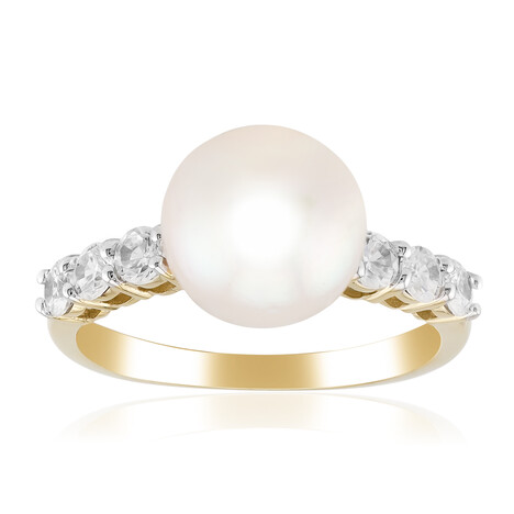 Akoya Pearl Silver Ring (TPC)