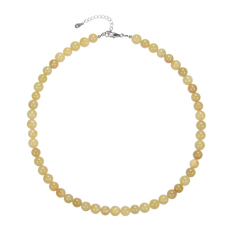 Heliodor-Silberhalskette