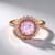 Anello in argento con Kunzite (Adela Silber)