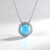 Collana in argento con Turchese Sleeping Beauty (Faszination Türkis)