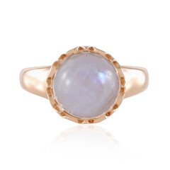 Anillo en plata con Piedra de luna azul (KM by Juwelo)