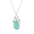 Collier en argent et Amazonite