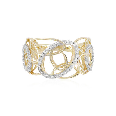Anillo en oro con I1 (I) Diamante (Ornaments by de Melo)
