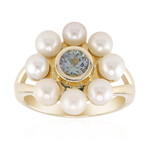 Gouden ring met een Onverhitte Tanzaniet (Remy Rotenier)