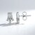 Orecchini in argento con Zircone
