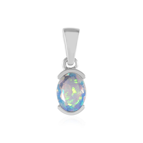 Ciondolo in argento con Opale di Welo