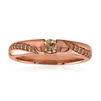 Anello in oro con Diamante Rose de France VS1 di Argyle