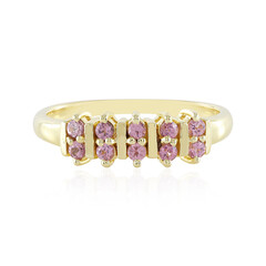 Anello in argento con Granato Malaya