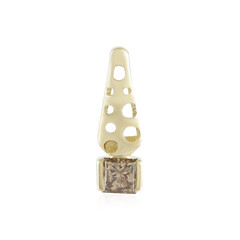 Ciondolo in oro con Diamante Champagne I2 (Ornaments by de Melo)