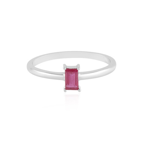 Madagascar Ruby Silver Ring
