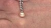 Colgante en plata con Perla Ming durazno (MONOSONO COLLECTION)