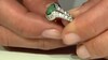 Anillo en plata con Crisoprasa imperial