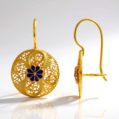 Boucles d'oreilles en argent (Joias do Paraíso)