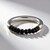 Anello in argento con Spinello Nero
