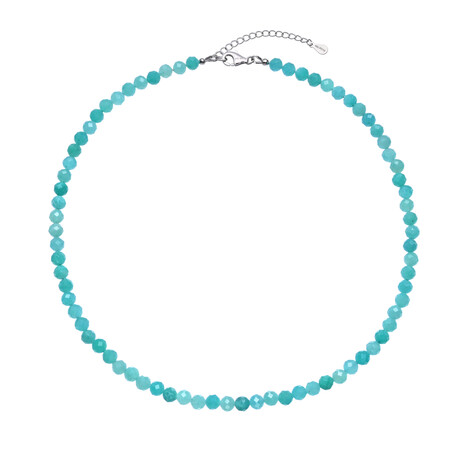 Collana in argento con Amazzonite