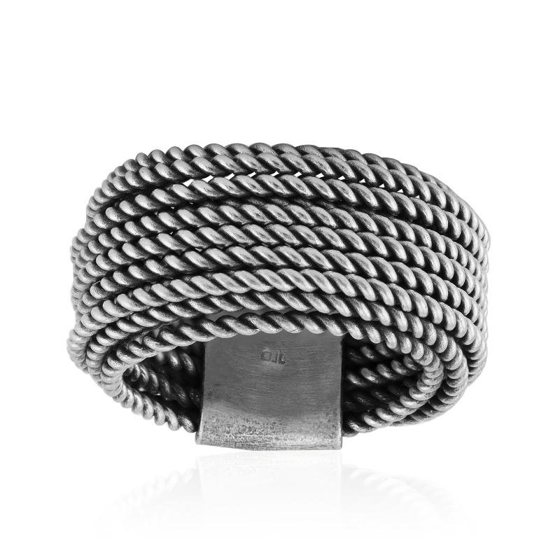 Sophisticated Sterling Silver Ring