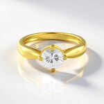 Anello in argento con Zircone
