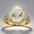 Anello in oro con Euclasio del Brasile (Mark Kaufman)