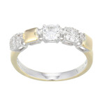 Edelstein-Silberring (Adela Silber)