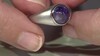 Zilveren ring met een Charoite