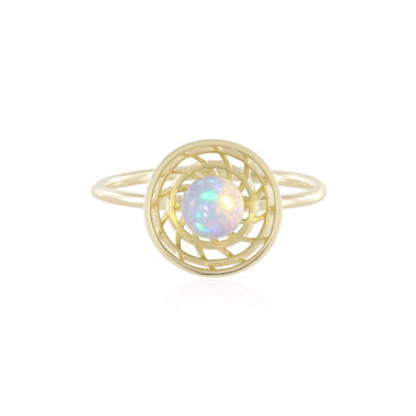 Anello in oro con Opale di Welo (Ornaments by de Melo)