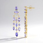 Orecchini in argento con Tanzanite