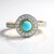 Anello in argento con Turchese Sleeping Beauty
