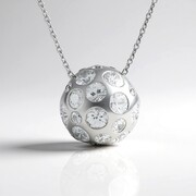 Collana in argento con Zircone (de Melo)