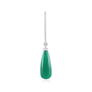 Pendentif en argent et Onyx vert (MONOSONO COLLECTION)